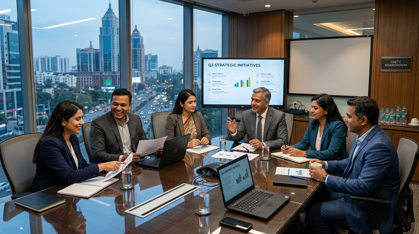 FactProTalent Executive Recruitment Team in Boardroom